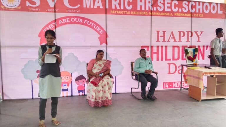 Best School in Krishnagiri - Best Matric School in Krishnagiri - Best School in Marikkampalli - Best Matric School in Marikkampalli - SVC Matric Hr. Sec. School - 9443402100